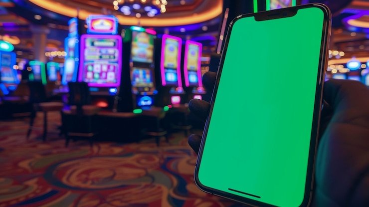 Menu pengaturan taruhan dalam permainan Spadegaming dengan opsi koin dan garis pembayaran